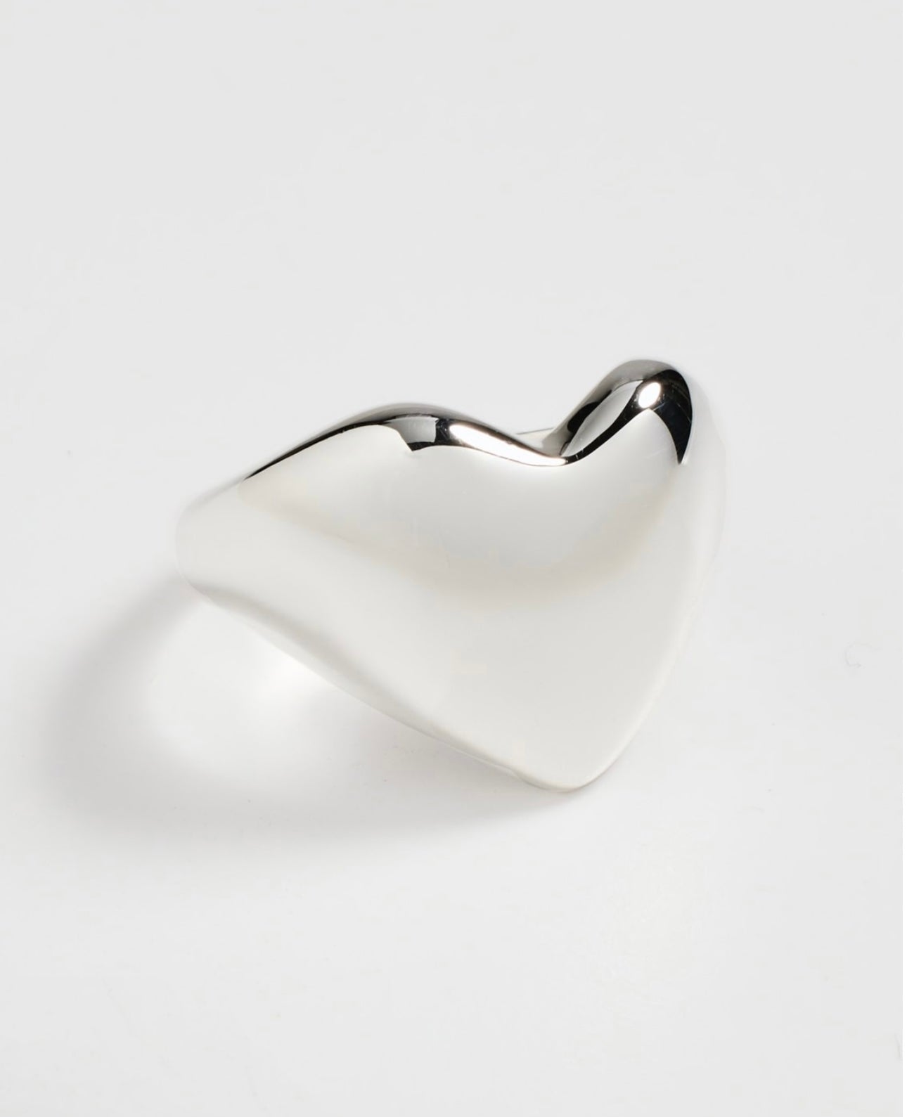 Puffy Heart Ring in 925 Strling Silver