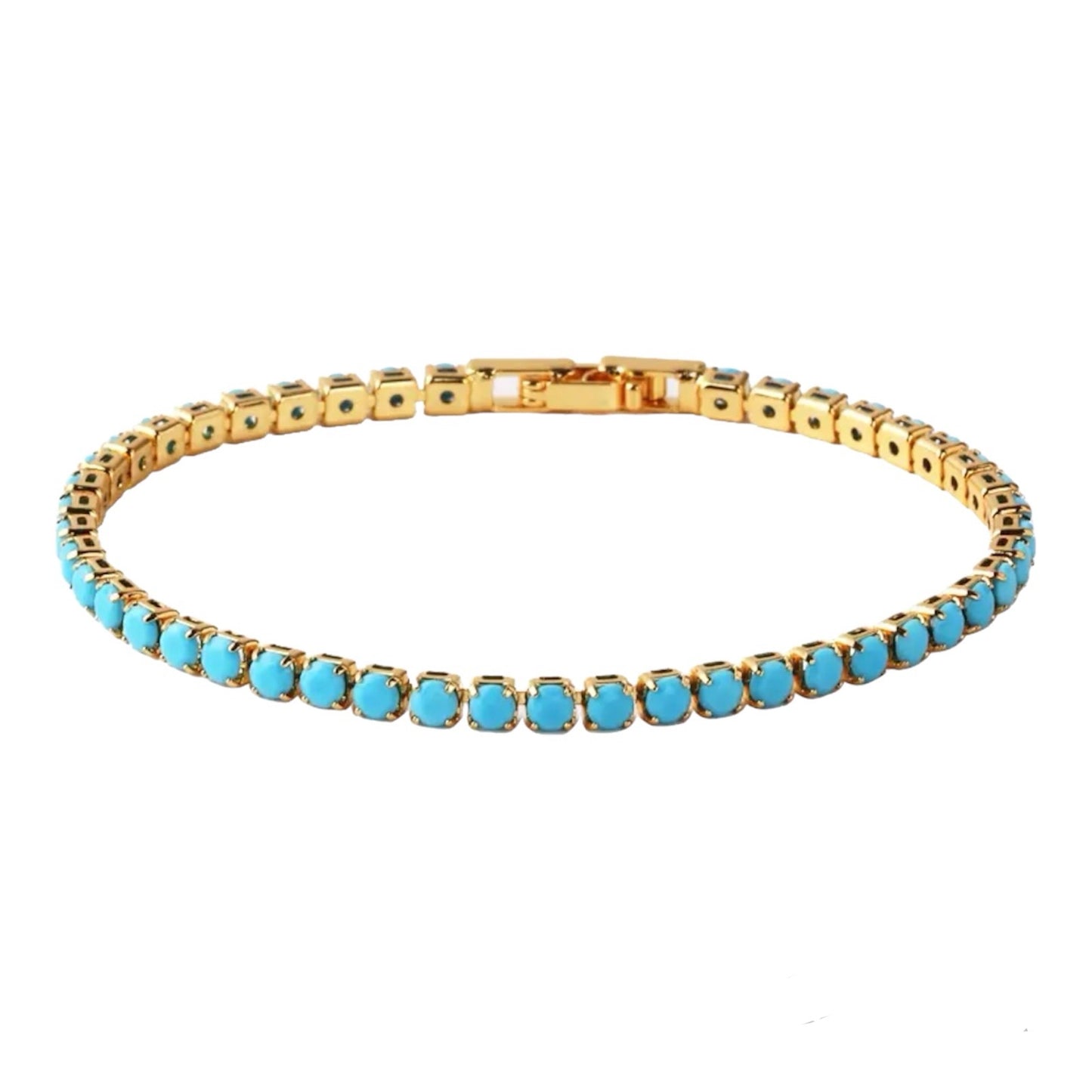 Turquoise Tennis Bracelet